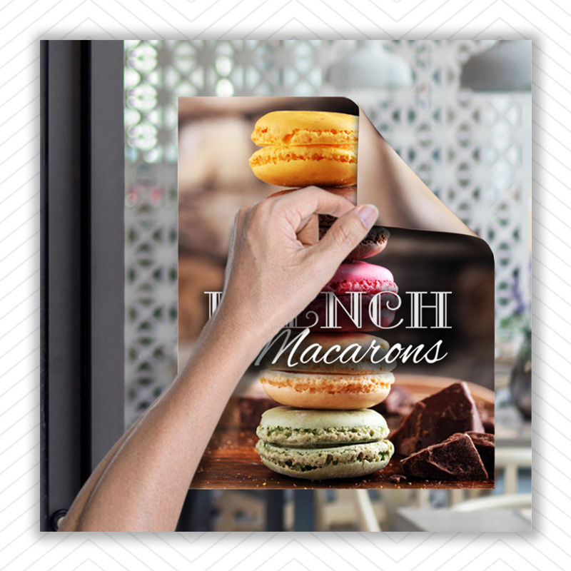 Double-Sided Window Graphic